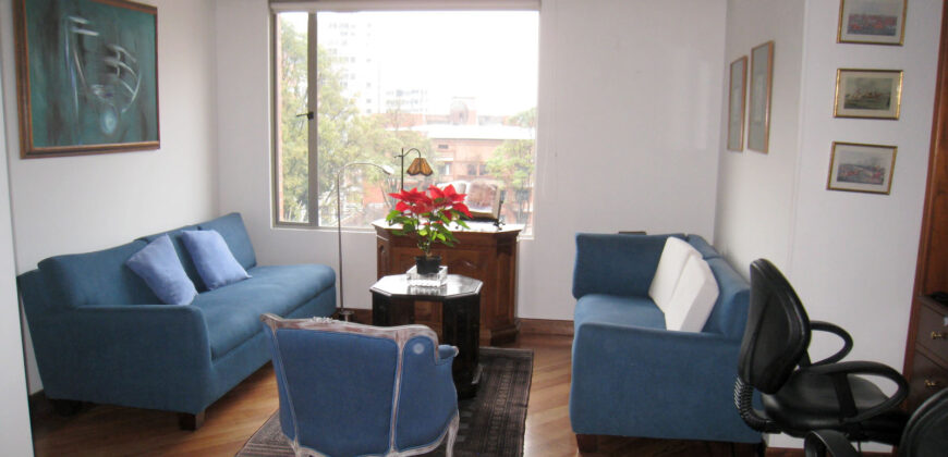 VENTA APARTAMENTO EL NOGAL, PISO 6 EXTERIOR, 198 M2, EDIFICIO.